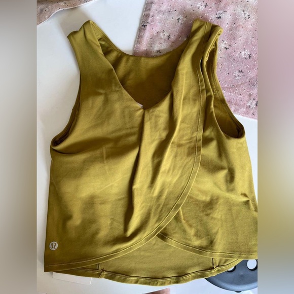 Lululemon Nulu Twist Back Yoga Tank - Picture 2 of 3